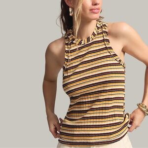 Anthropologie Pilcro Striped Tank Top